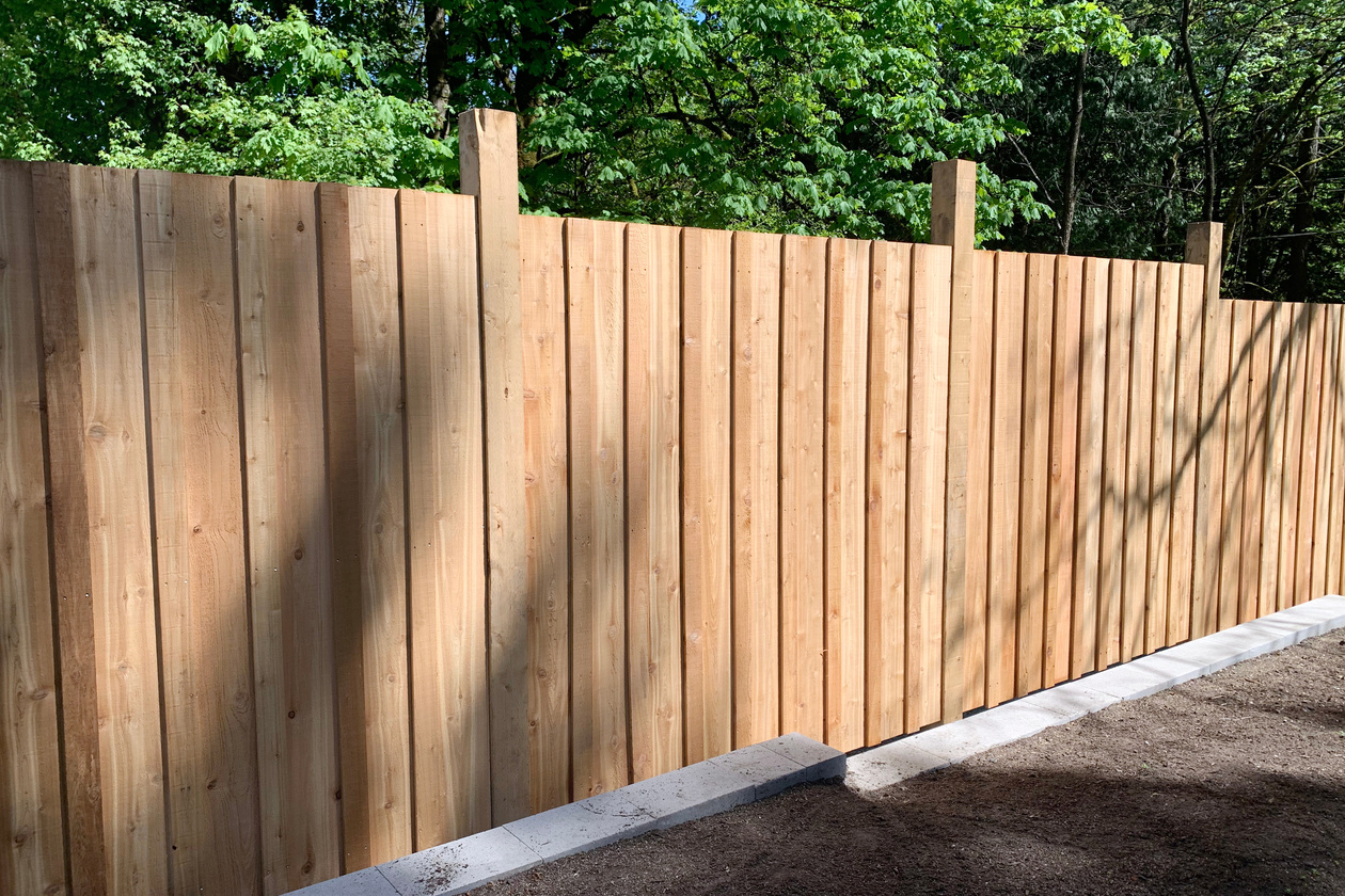 New Wood Fence